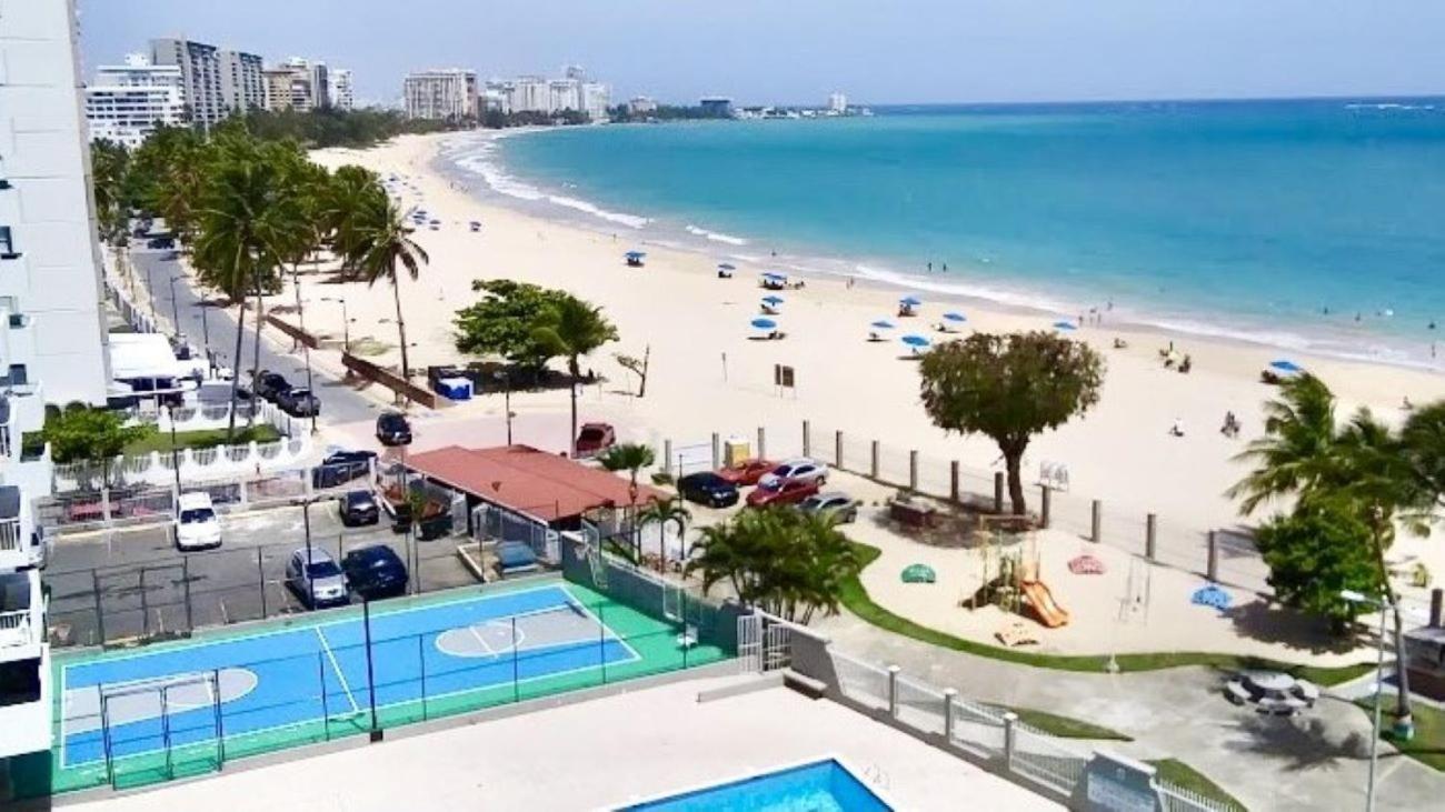 Kasa Seaview At Coral - For 2 Balcony Beachfront Building Pool * San Juan